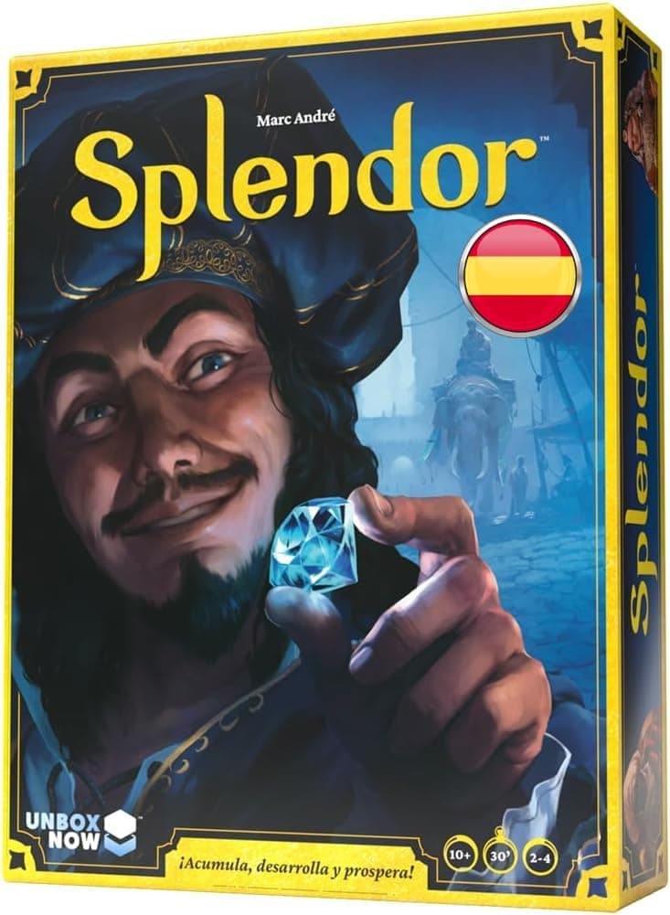 Splendor - Juego de mesa de colección de gemas. Muy valorado para regalar.